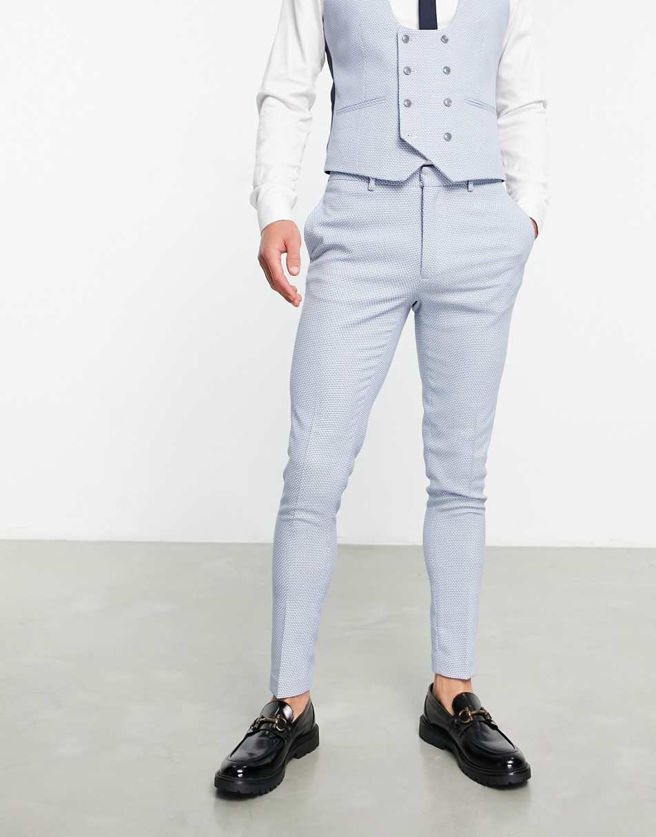 New Look light blue suit 20