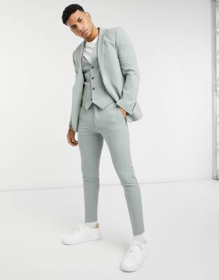 asos design wedding super skinny suit