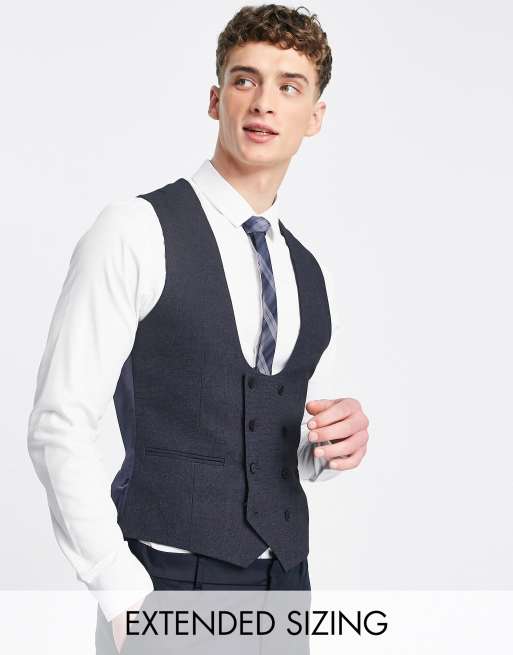 Skinny hot sale suit vest