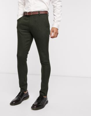 skinny khaki dress pants