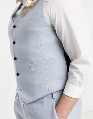 denim suit vest