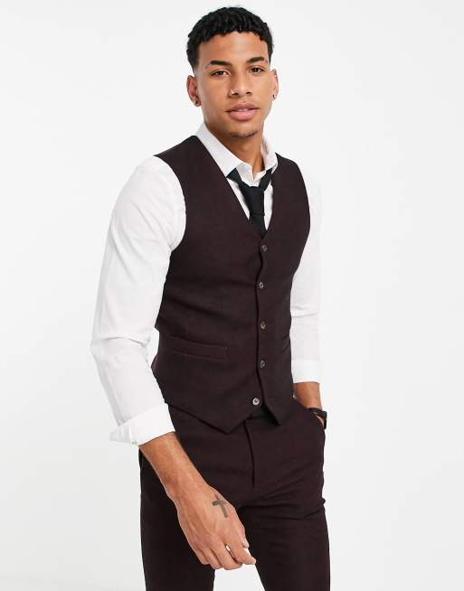 Asos mens waistcoat best sale