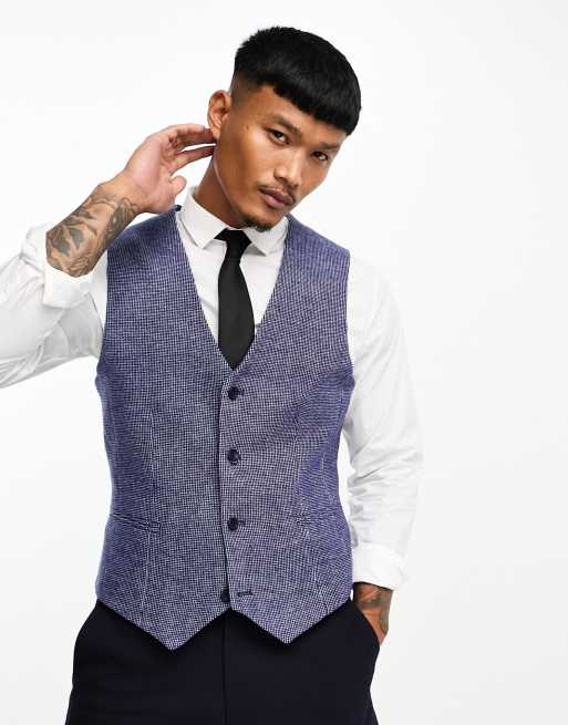 Asos 2025 tweed waistcoat