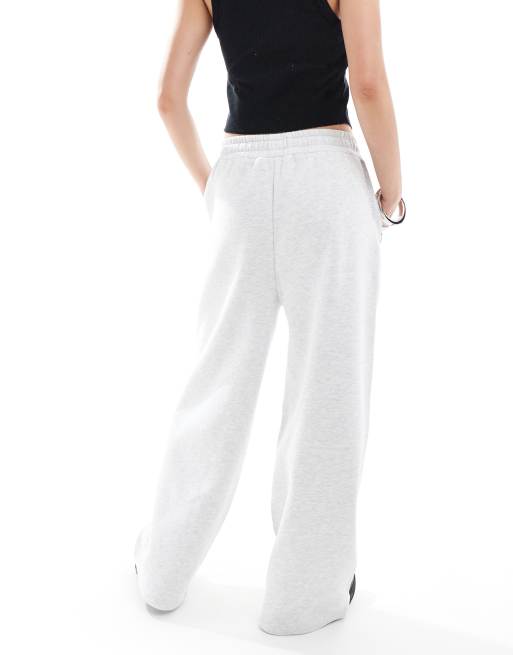 ASOS DESIGN Weekend Collective – Oversize-Jogginghose in meliertem Grau mit umgekehrter Naht, 4 von 5