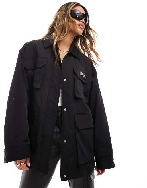 Oversized on sale utility jacket