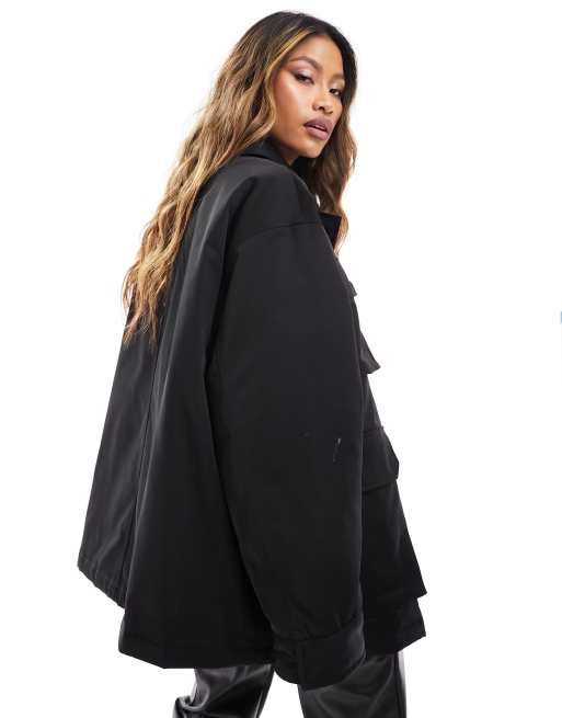 Utility best sale jacket asos