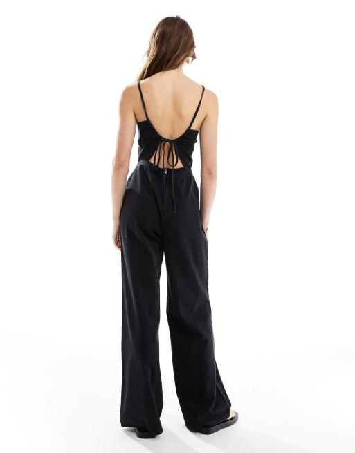 Asos backless jumpsuit online