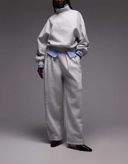 ASOS DESIGN – Weit geschnittene Hose in Grau, Kombiteil, 2 von 5
