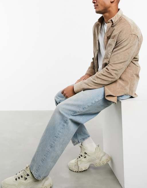 ASOS DESIGN – Weite Jeans in Altblau, 4 von 4