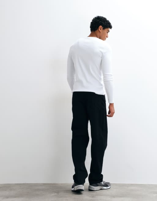 ASOS DESIGN – Weite Jeans in Schwarz, 5 von 5