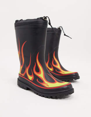 asos mens wellies