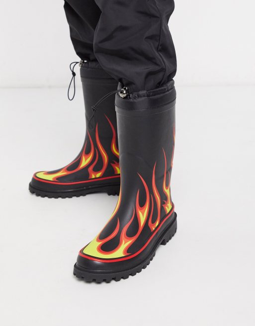 Asos wellies mens sale