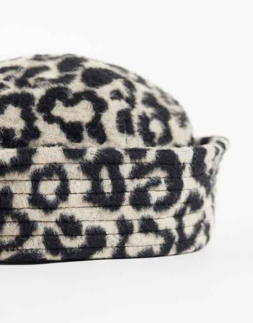 ASOS DESIGN Wende-Anglerhut mit Leopardenmuster, 3 von 3