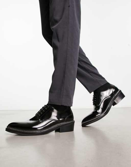 Male Shoes Cleaner With Cloth For Black Leather Polished Derby