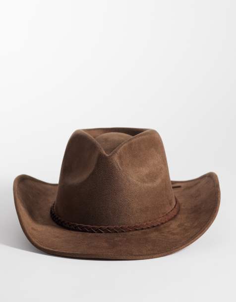 ASOS DESIGN western hat in brown - view 1