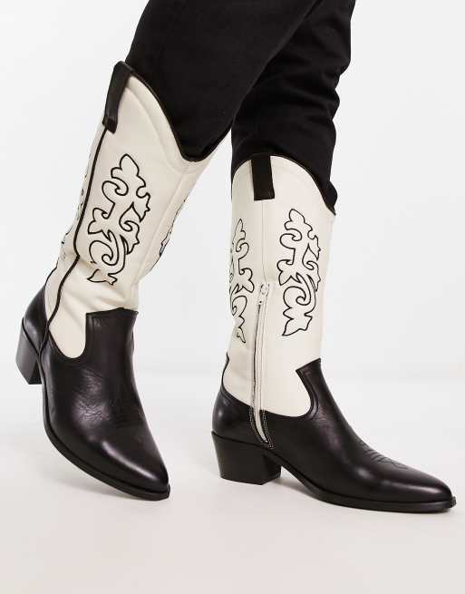 Asos hotsell cream boots