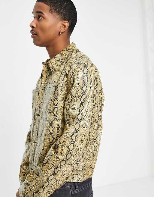 Topman 2024 snakeskin jacket