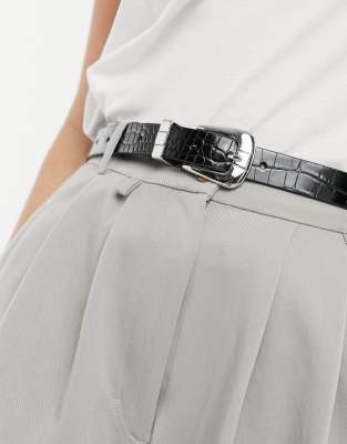 shiny design fashion jeans