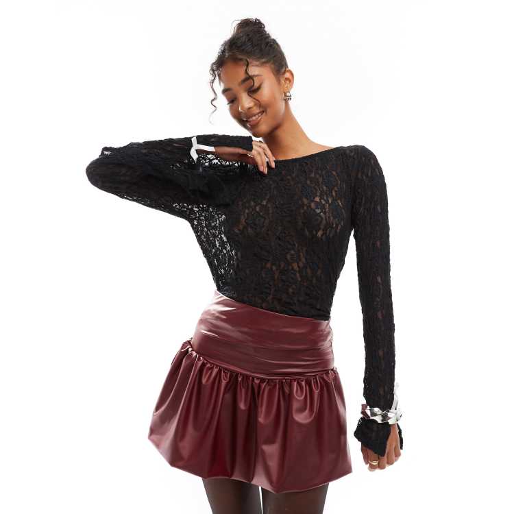【in a row】Mud mini skirt Rolldown Terry Mini Skirt – Hard Tail Forever
