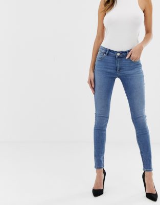 low cut skinny jeans