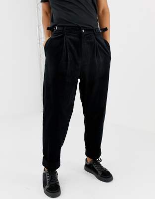 black corduroy trousers mens