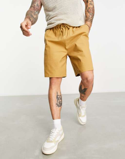 Mid length chino on sale shorts