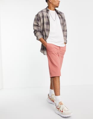 sneakers with chino shorts