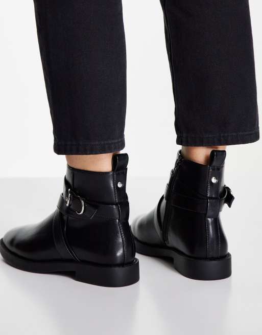 bottines noires asos