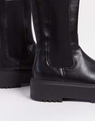 asos chunky chelsea boots