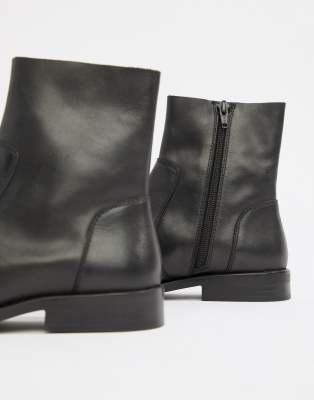 Asos design albany 2025 leather sock boots