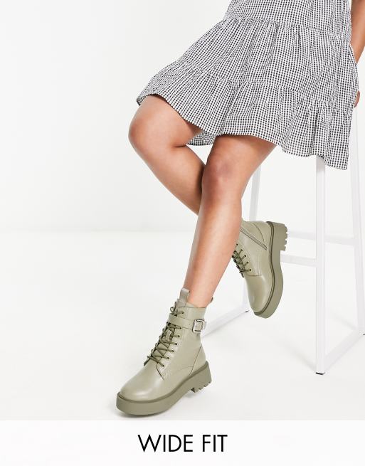 asos lace up ankle boots