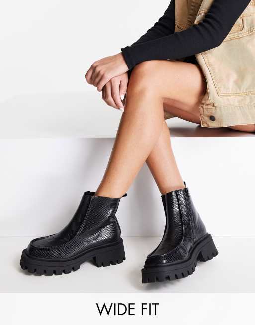 Snake hot sale boots asos