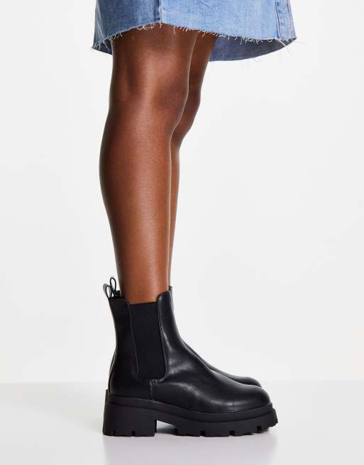 Chunky chelsea hotsell boots asos