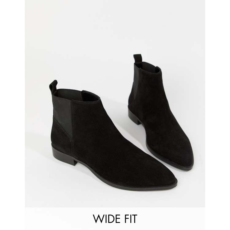 Asos design atom store leather chelsea boots