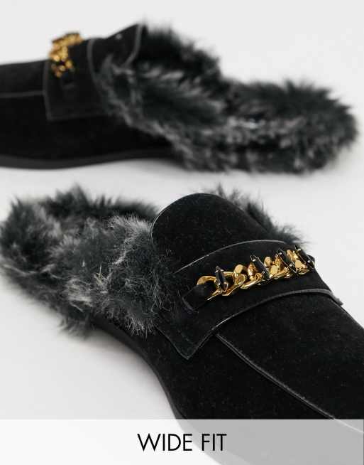 asos design backless mule loafer