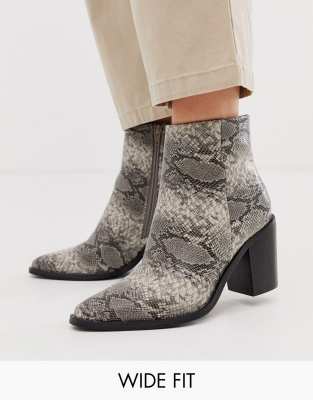 wide snake boots