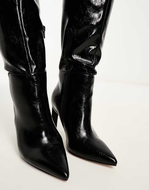 Asos wide fit sales knee high boots