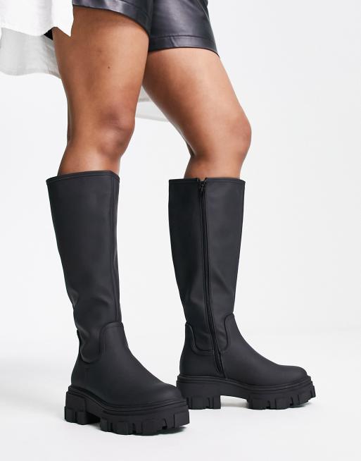 Asos kasba wide fit flat sale over the knee boots