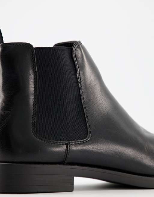 Asos design aura clearance leather chelsea ankle boots