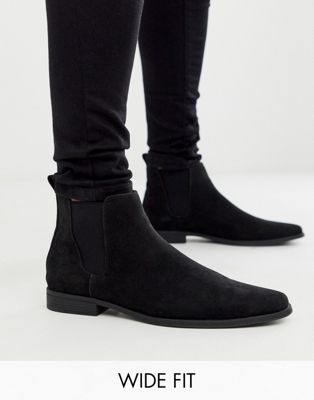 wide slip on boots