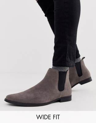 asos grey boots