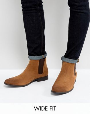 mens chelsea boots wide fit