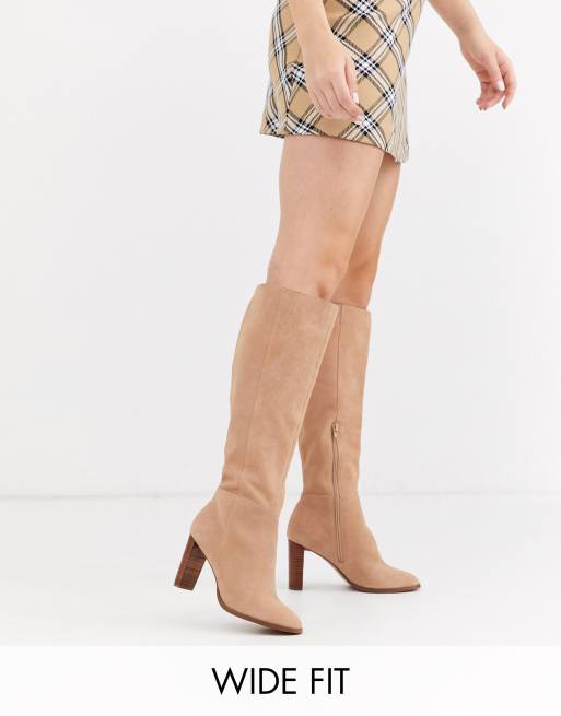 asos callie knee high boot