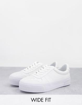 asos white mens trainers