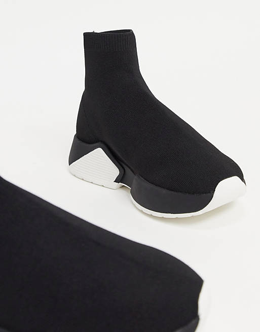 Black Sock Sneakers Ssense Uomo Abbigliamento Intimo Calze 