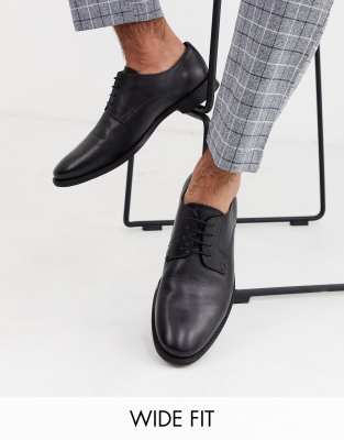 mens wide fit derby shoes