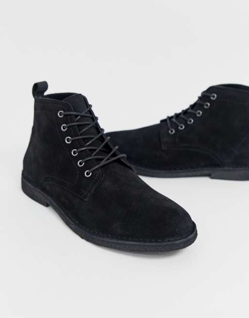 Asos black desert sales boots