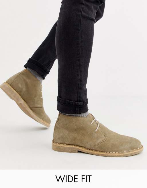 chukka boots wide