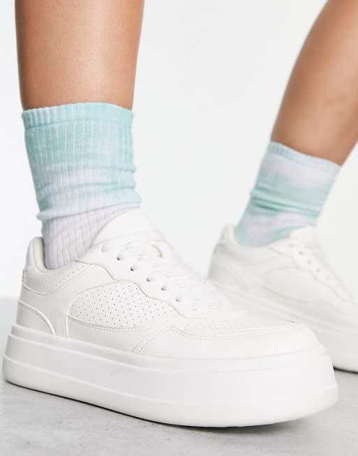 Asos white cheap womens trainers