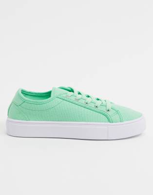 asos lime green shoes